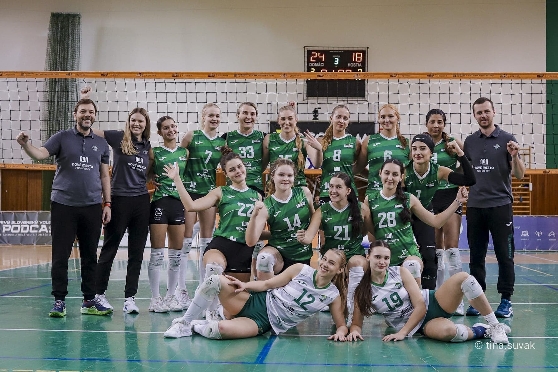 Nové Mesto nad Váhom potvrdilo rolu favorita, Prešov zdolalo bez straty setu