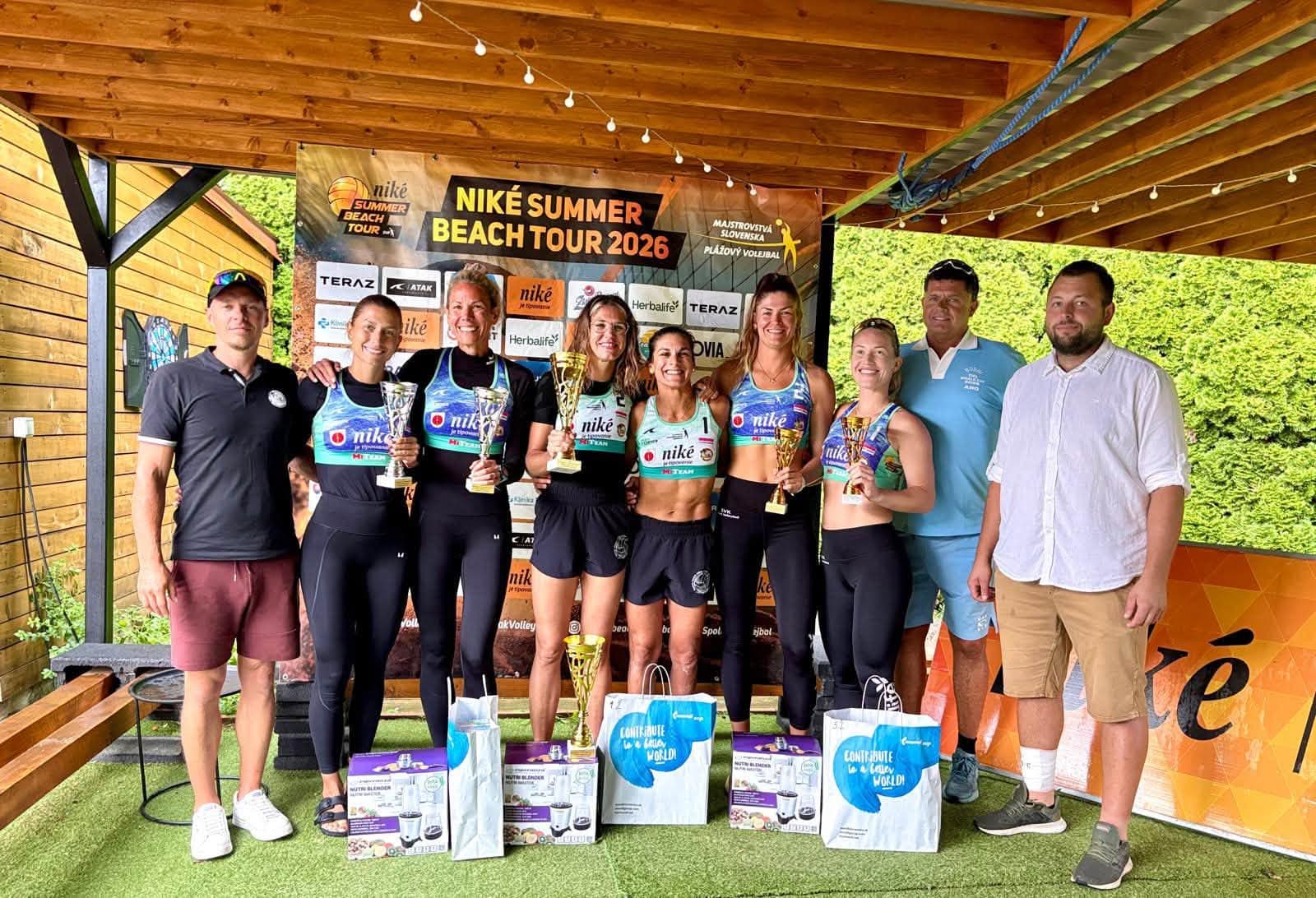 Ružomberok hostil dramatický turnaj Niké Summer Beach Tour, finále poznačila prietrž mračien