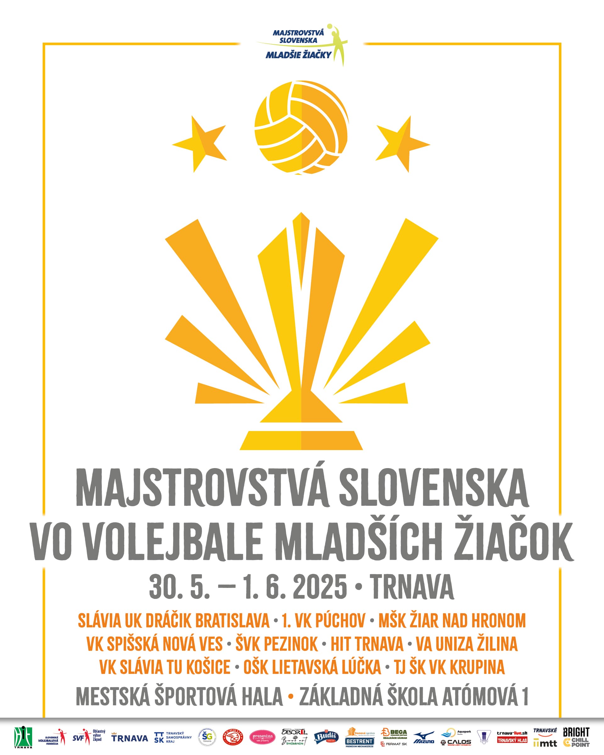 Finálový turnaj M-SR mladších žiačok (30.5.-1.6., Trnava)