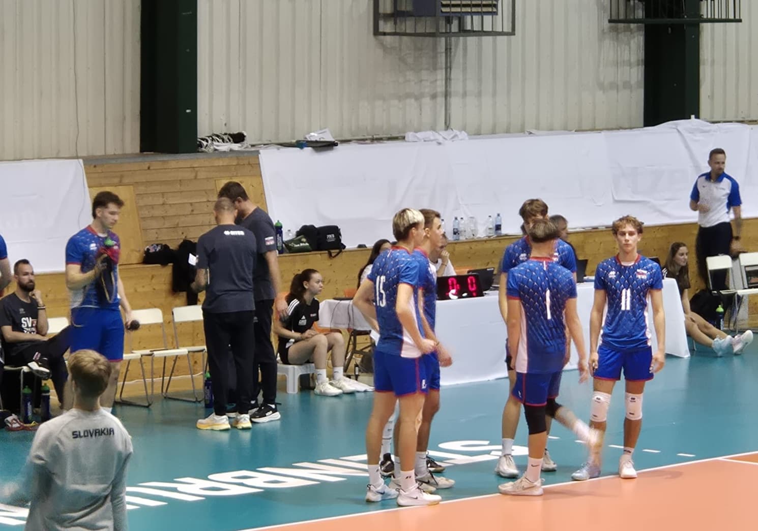 Slovensko prehralo s Luxemburskom, na turnaji MEVZA si zahrá o 7. miesto