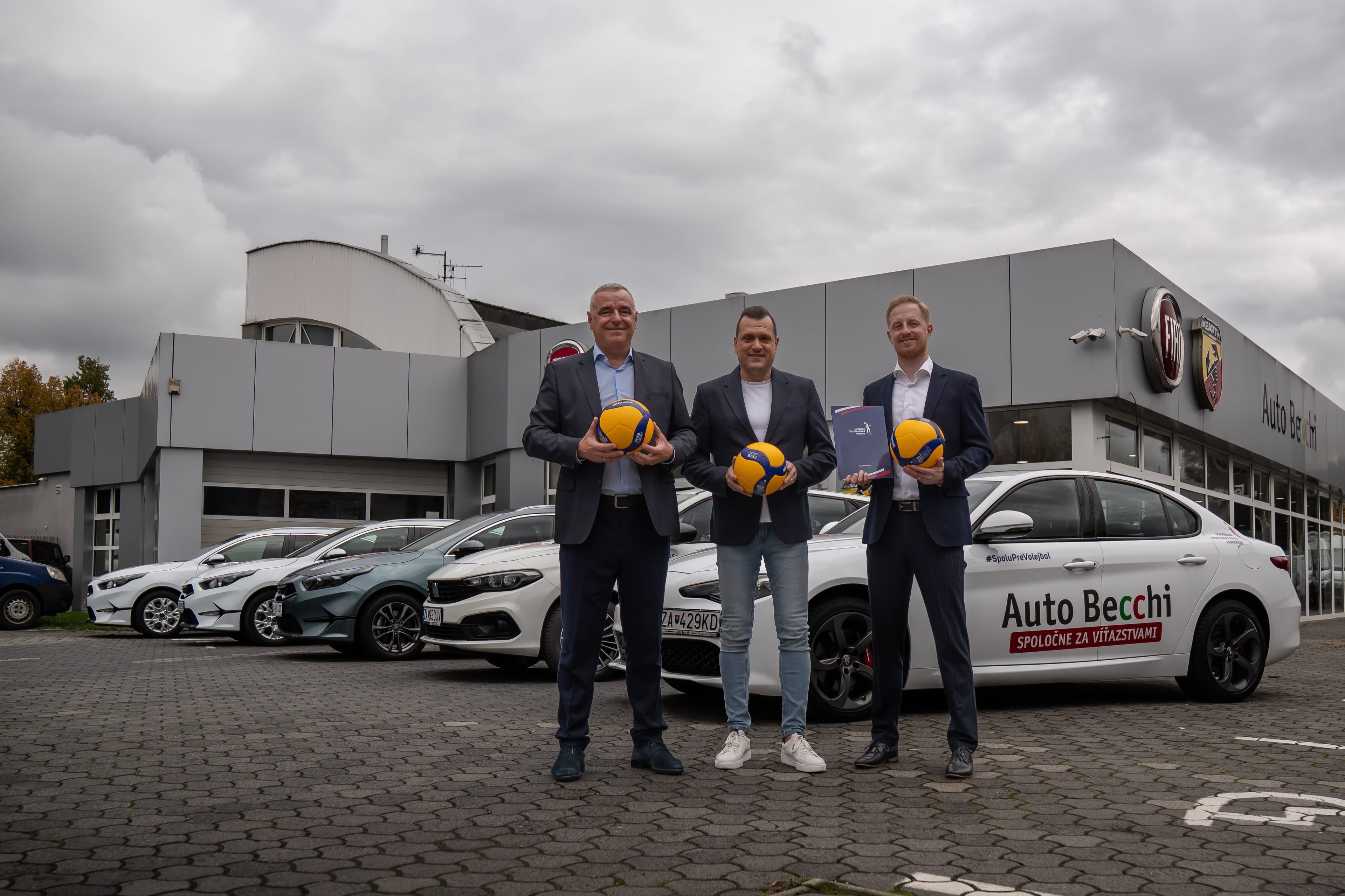 Auto Becchi sa stáva novým partnerom mobility Slovenskej volejbalovej federácie