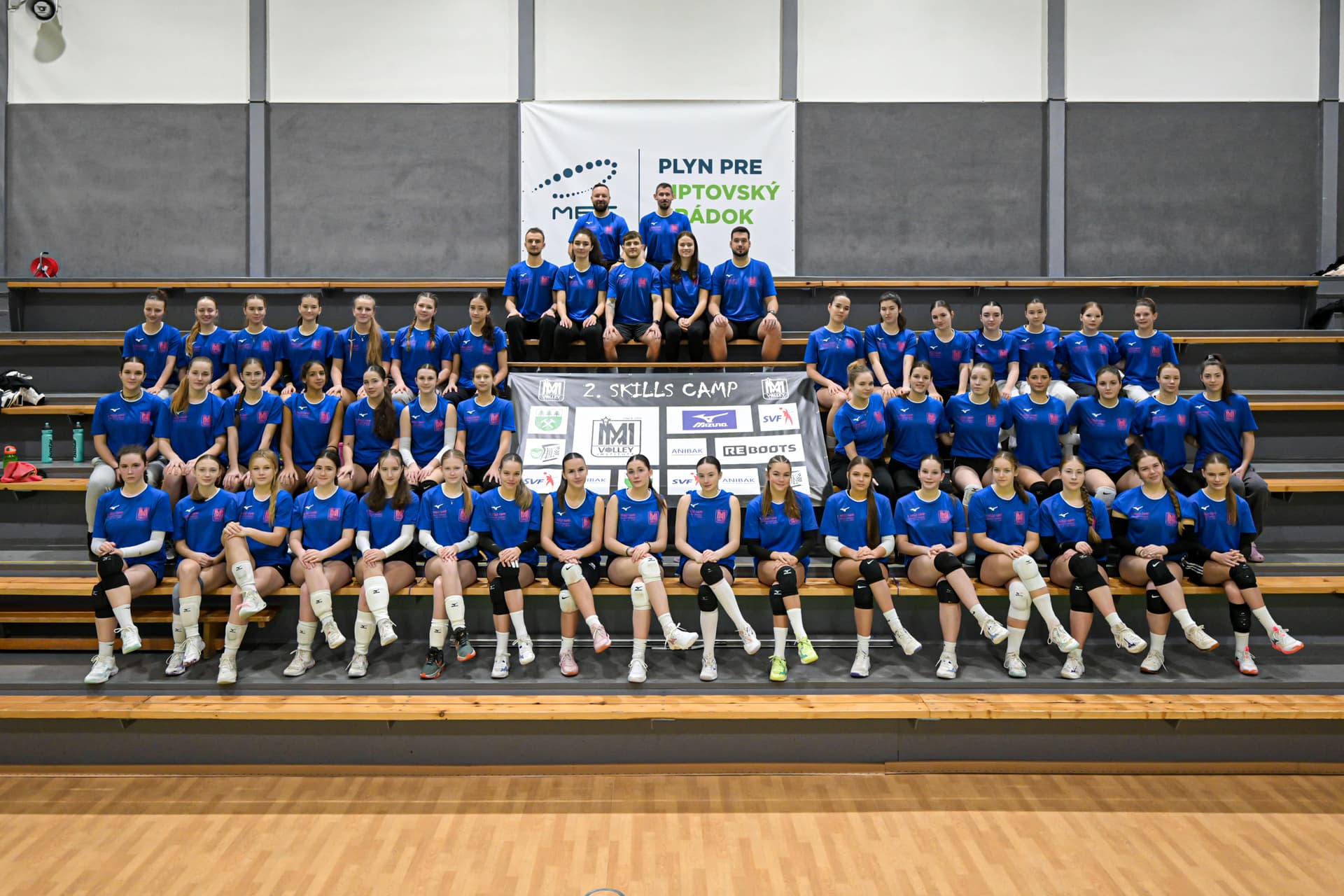 Skills Camp MM Volley v Liptovskom Hrádku potvrdil rast projektu a záujem o akcie podobného typu