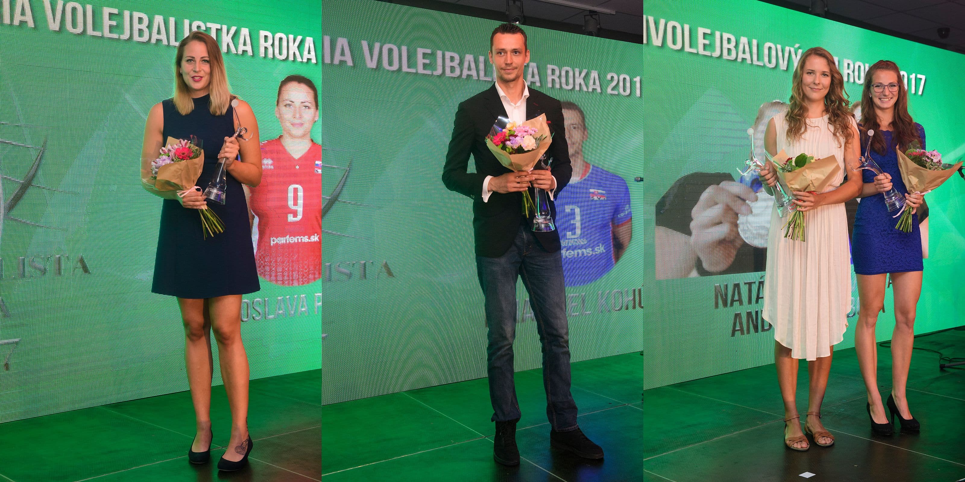 Pencová a Kohút obhájili triumf v ankete Volejbalista roka