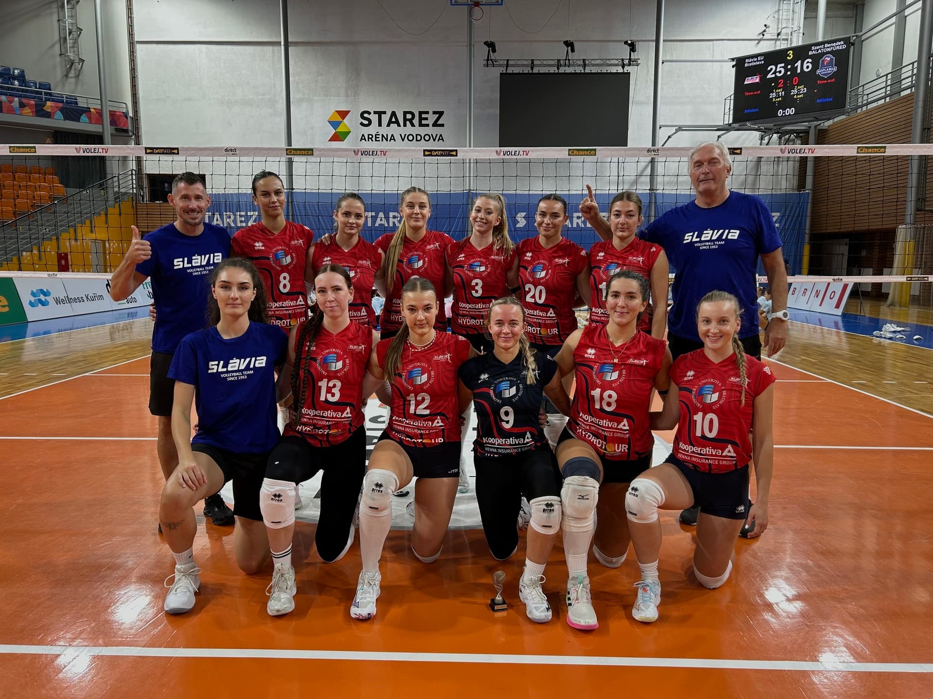 Víťazkami 38. ročníka medzinárodného turnaja Slávia EU Cup 2025 sa stali hráčky Liberca