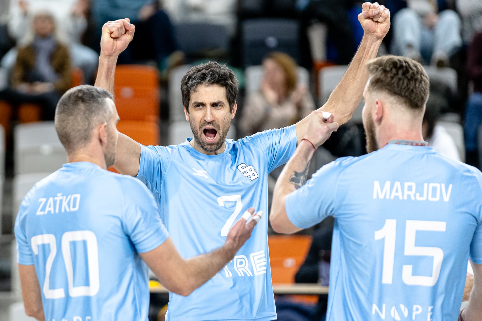 Slovan zvládol zlatý set a v Challenge Cupe postupuje ďalej!